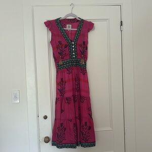 Bell Pink Floral Dress